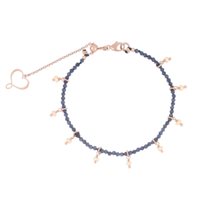 Bracciale Maman et Sophie Donna zaffiro e perla in Argento BPISF2ZAPE - BPISF2ZAPE